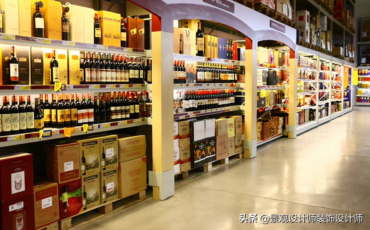 超市设计图视频,小超市货架摆放设计