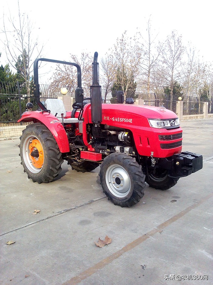 4驱轮式504拖拉机价格,平均售价和最高售价