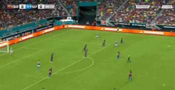 巴萨vs登贝莱gif,巴萨vs皇马登贝莱浪费机会总结