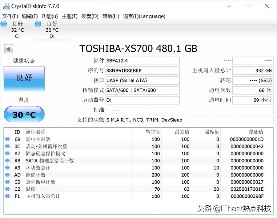 东芝xs700评测,东芝p300硬盘测评