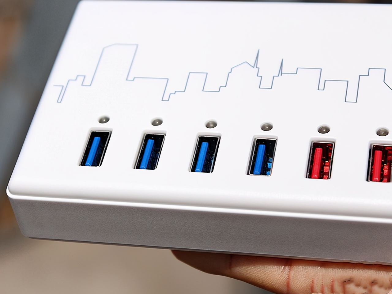 usb5孔快充充电器,usb充电器8口快充