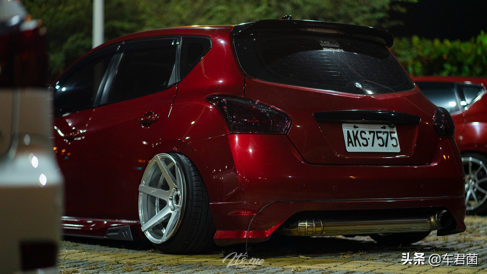 骐达车友台湾版尾灯,日系骐达改装