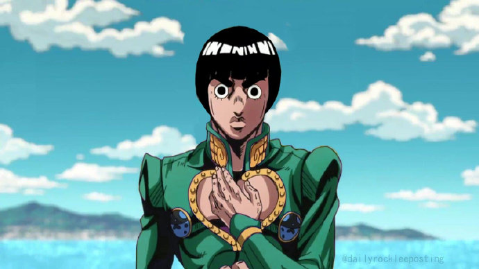 国外同人大佬将JOJO和小李融合到一起，网友戏称《JO影忍者》