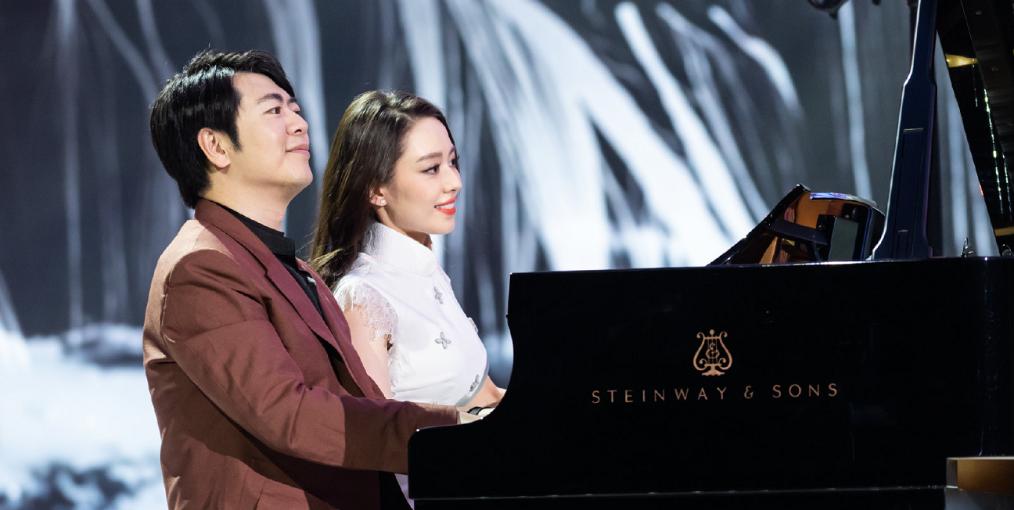 55盛典绝了,王心凌明道时隔16年合体,郎朗吉娜四手联弹燃爆全场