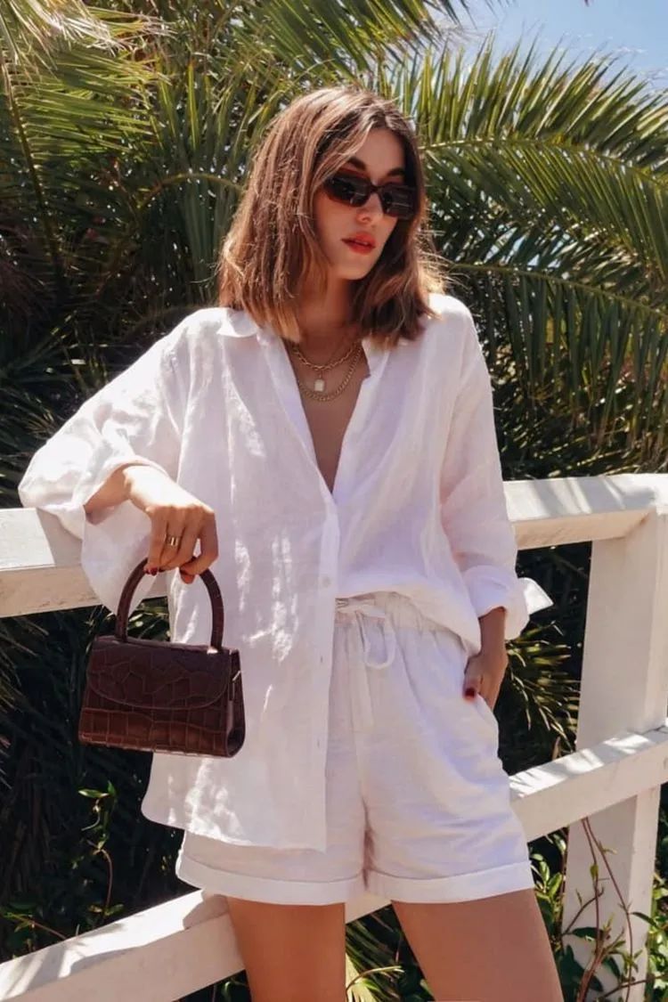 今夏流行穿亚麻高级炸了,今夏流行穿亚麻清凉解暑还显气质