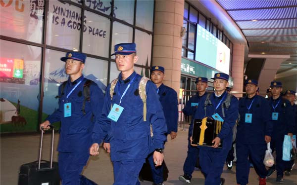 黑龙江森林消防新消防员入队,广东森林消防新消防员入队