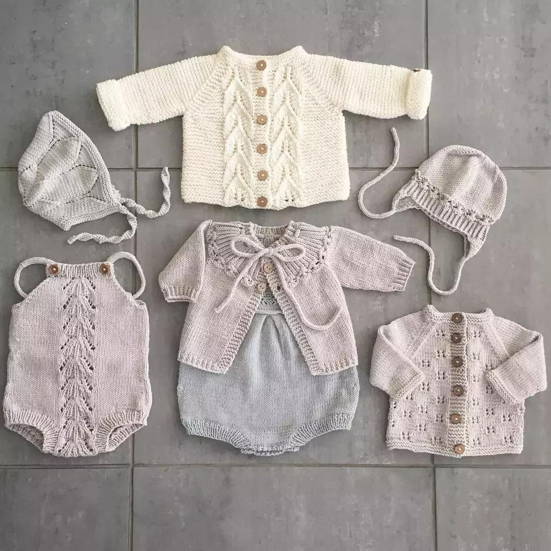 宝宝衣服编织教程0-1岁简单,编织宝宝卡通衣服