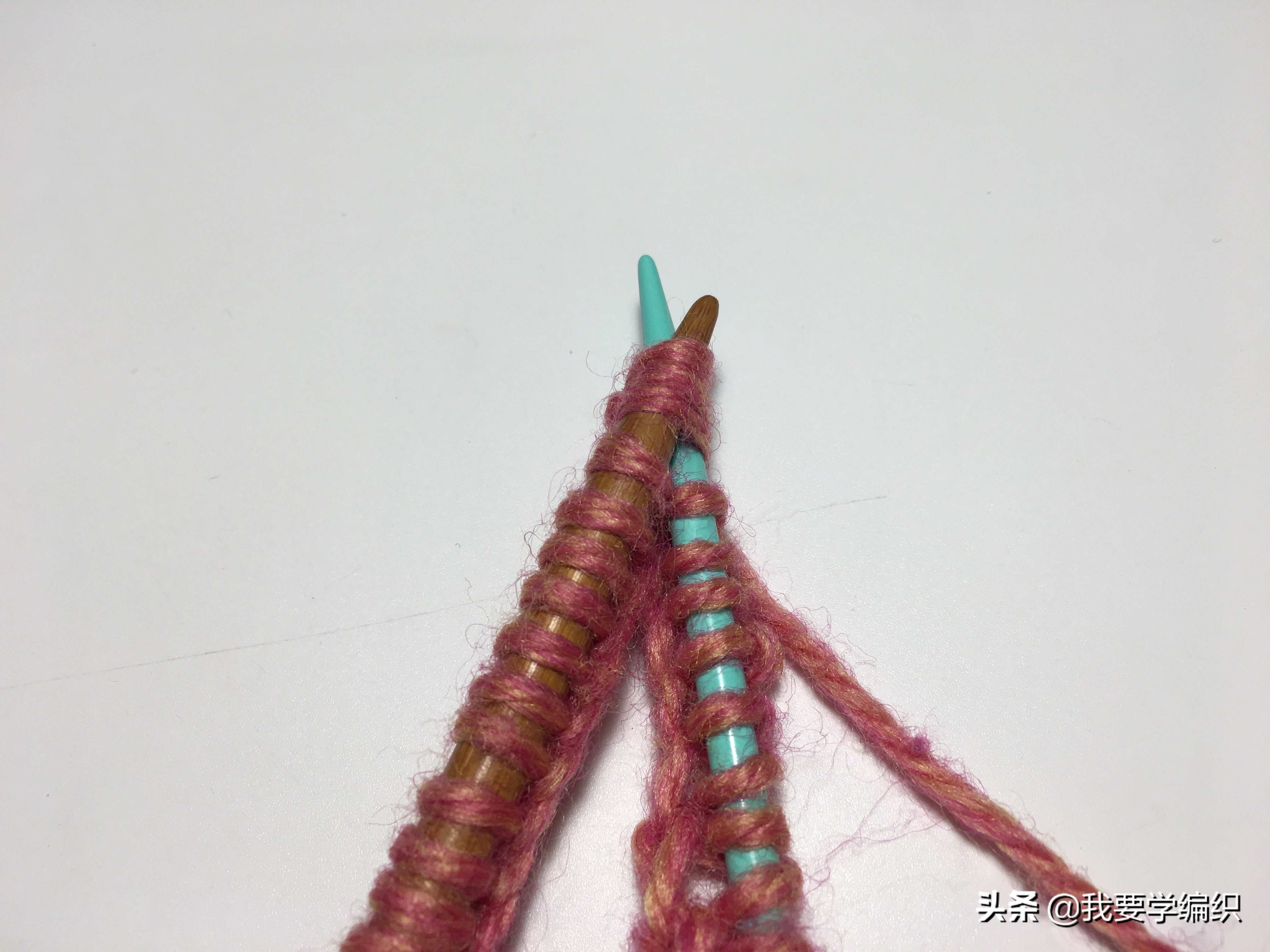 波浪围巾钩织教程,棉花糖毛线编织波浪围巾