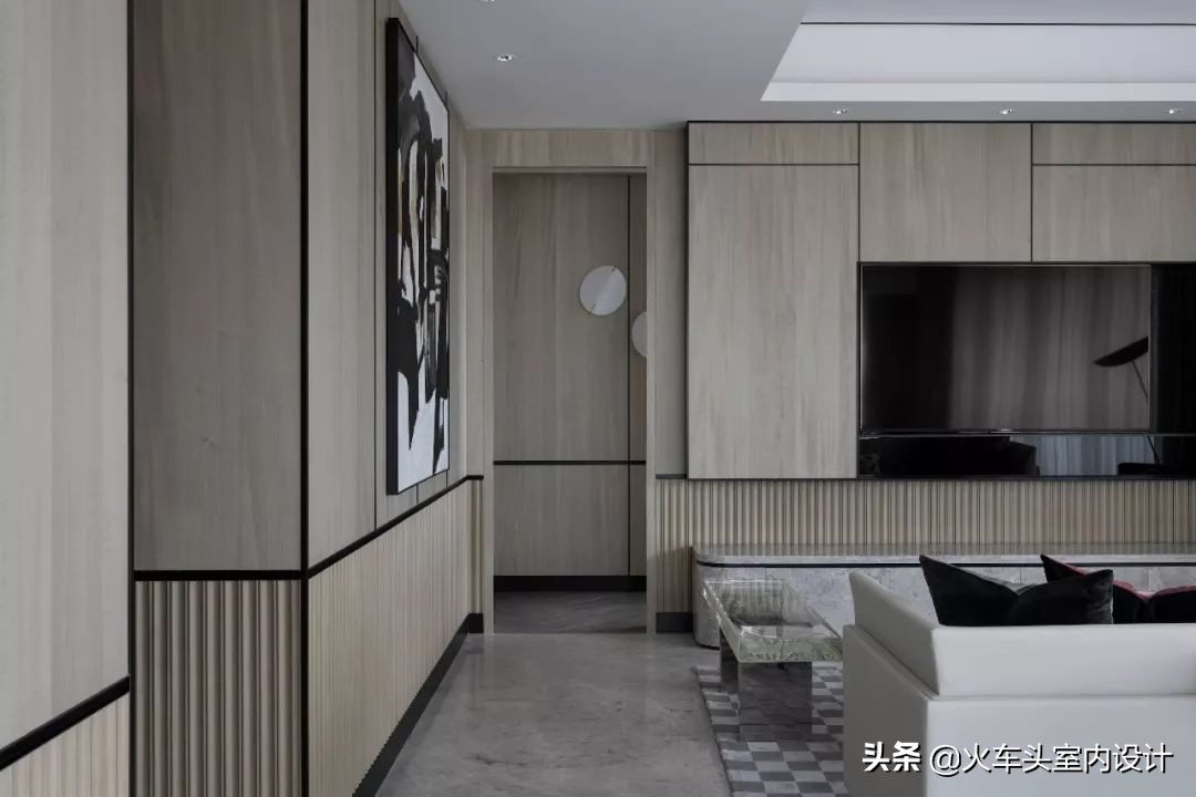 意式顶级轻奢风样板房,意式轻奢样板间