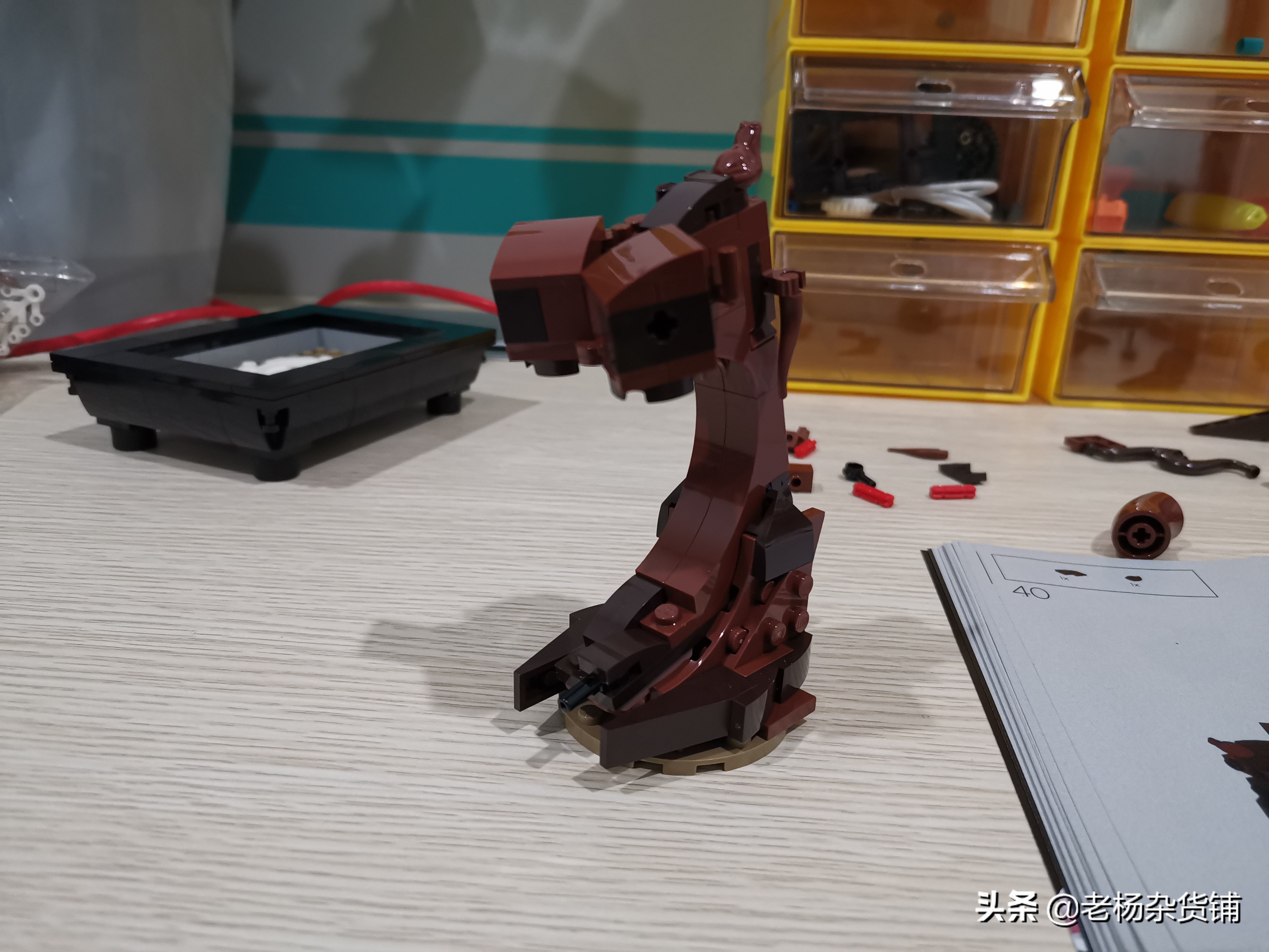 lego花卉艺术,lego乐高植物