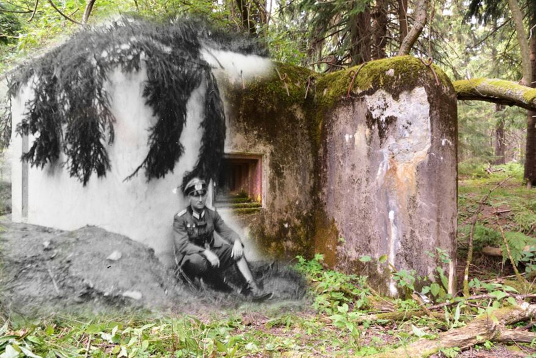 二战时期的工事遗址,二战堑壕工事分布图