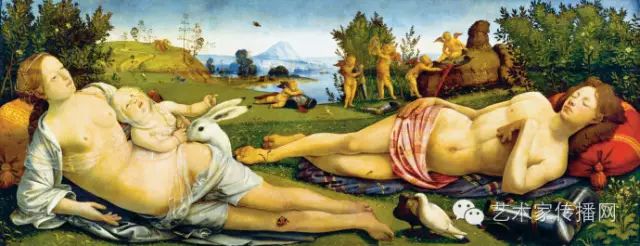 维纳斯爱神名画,女性人物肖像的世界名画