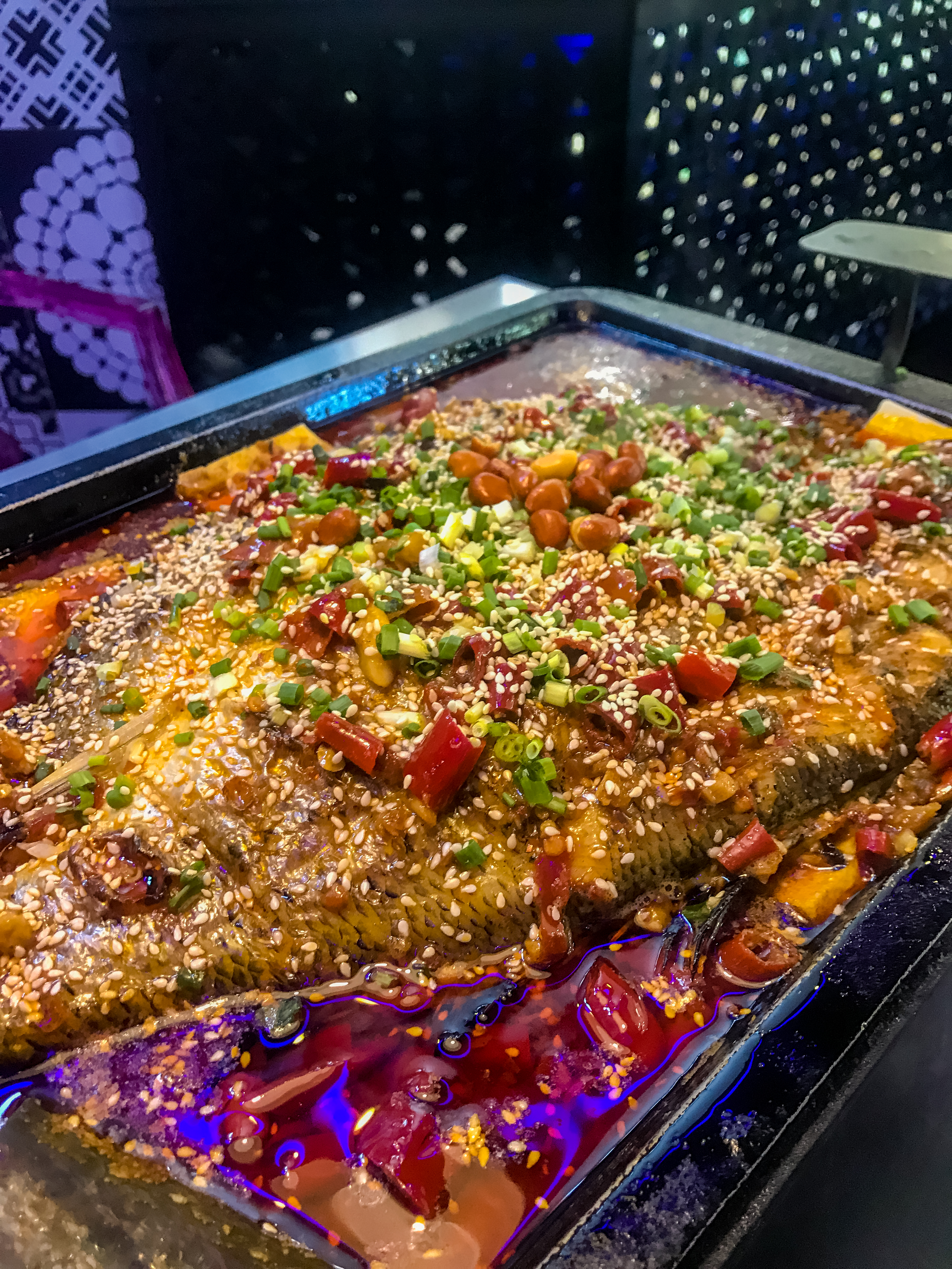 扬州万达烤鱼,扬州哪家烤鱼好吃