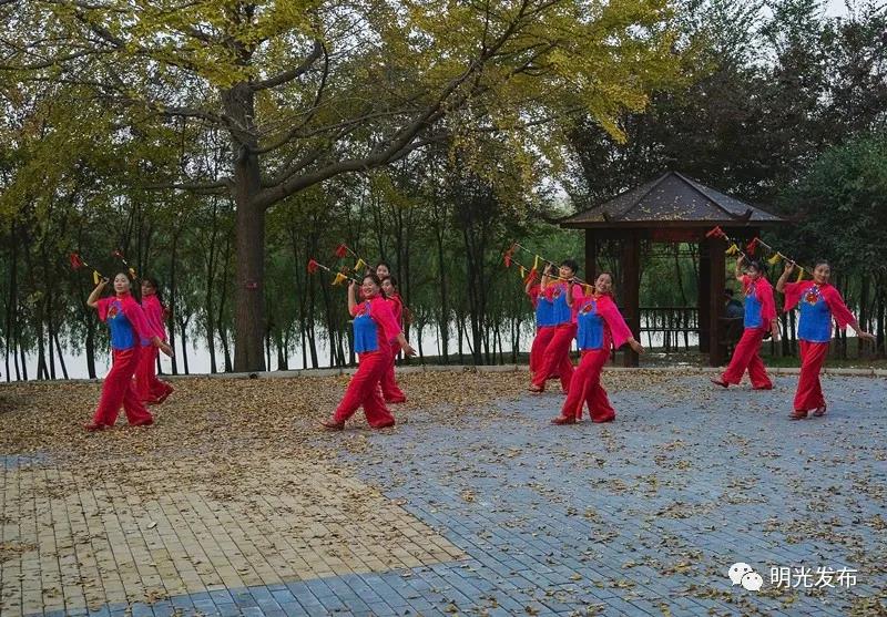 明光市柳巷镇钱杆舞比赛,柳巷钱杆操比赛