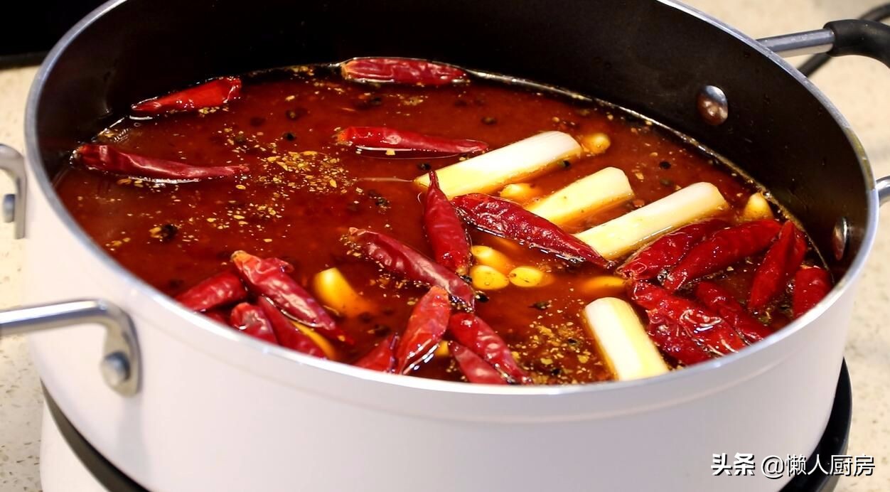 如何自己在家制作麻辣火锅底料,麻辣火锅底料羊蝎子火锅的做法