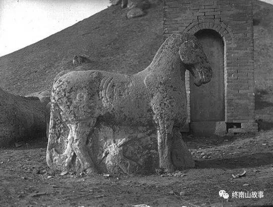 民国一位青年官员来到关中，在周公墓上打了个盹