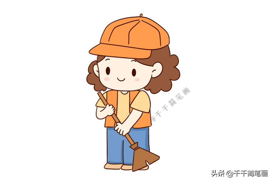 手帐可爱小孩简笔画大全,娃娃简笔画简单又好看手帐