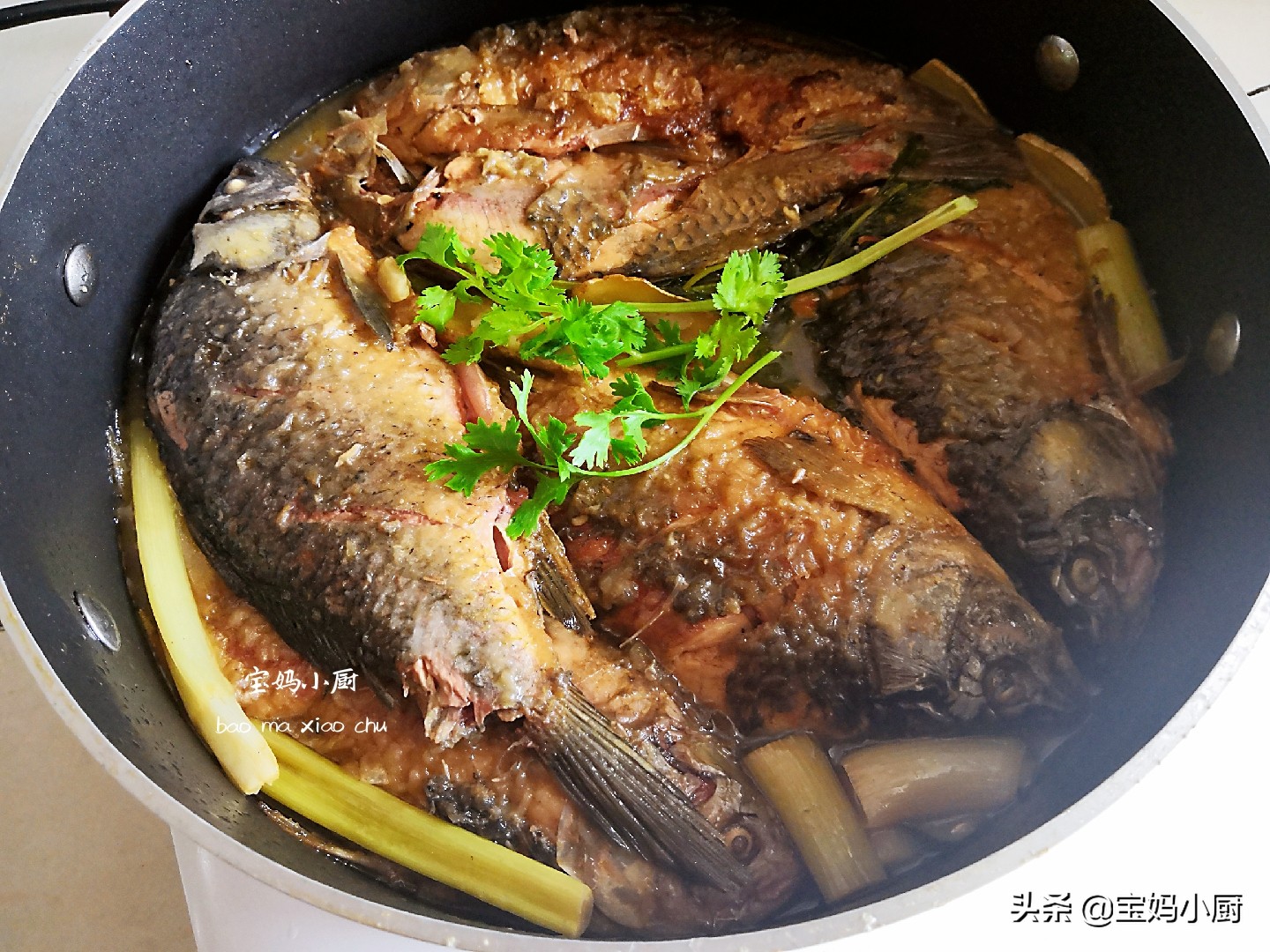 自己动手做的烧鱼真香,家常烧鱼方法
