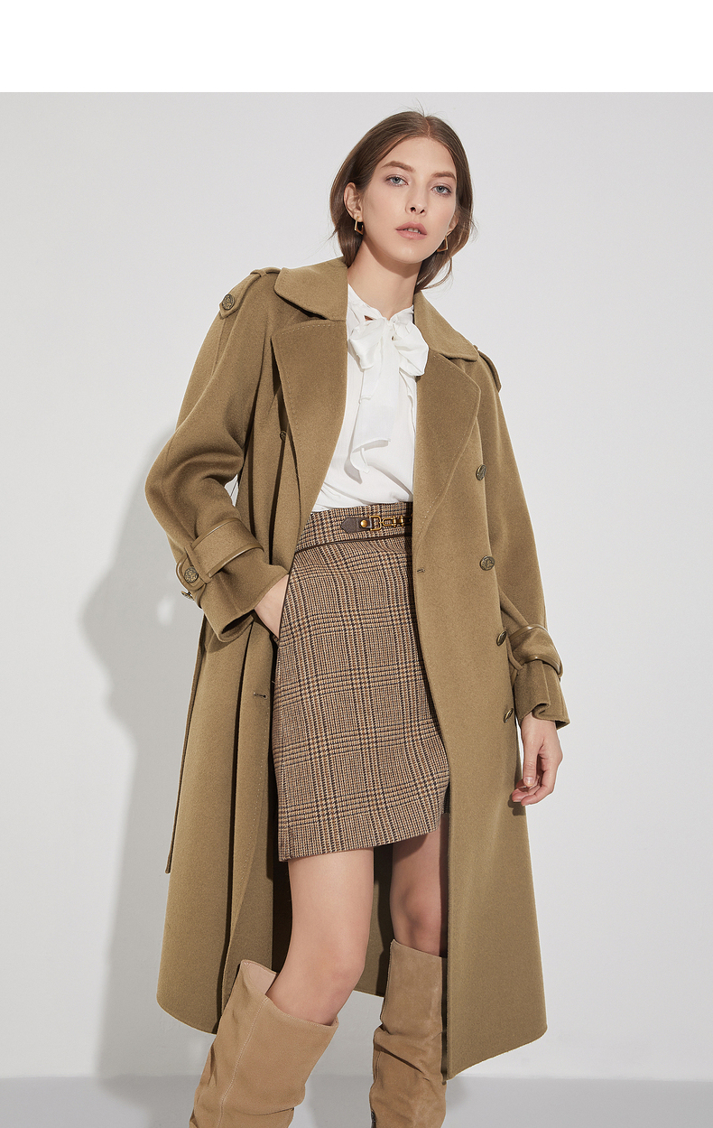 雾霾蓝大衣怎么搭配秋冬,秋冬大衣怎么搭配好看