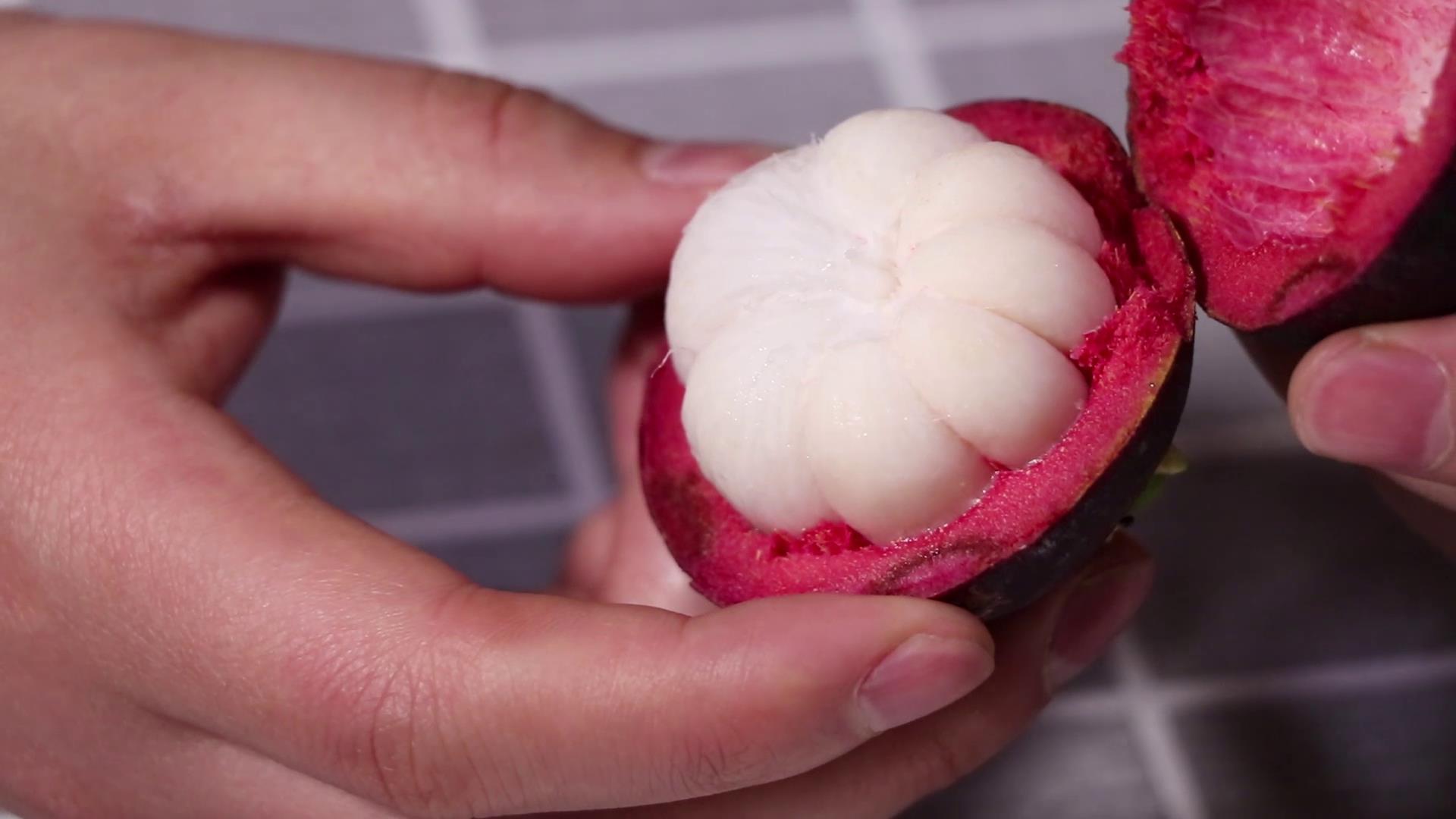 挑选山竹小技巧新鲜又饱满,山竹的正确吃法怎么挑选山竹