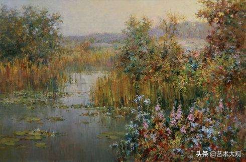 尤里奥布霍夫国画,尤里奥布霍夫作品