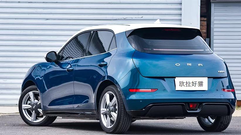 欧拉好猫尊荣复古绿,欧拉好猫新能源电动汽车