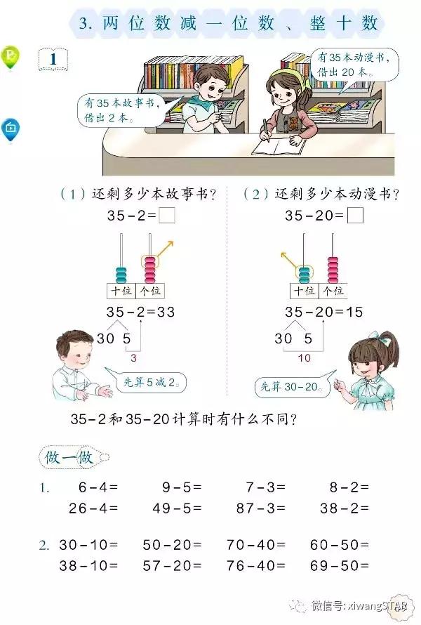 人教版一年级数学下册课本免费,人教版一年级数学下册期中测试卷