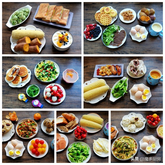 妈妈每天六点起，亲手做早餐，七天不重样！网友：这家孩子真幸福