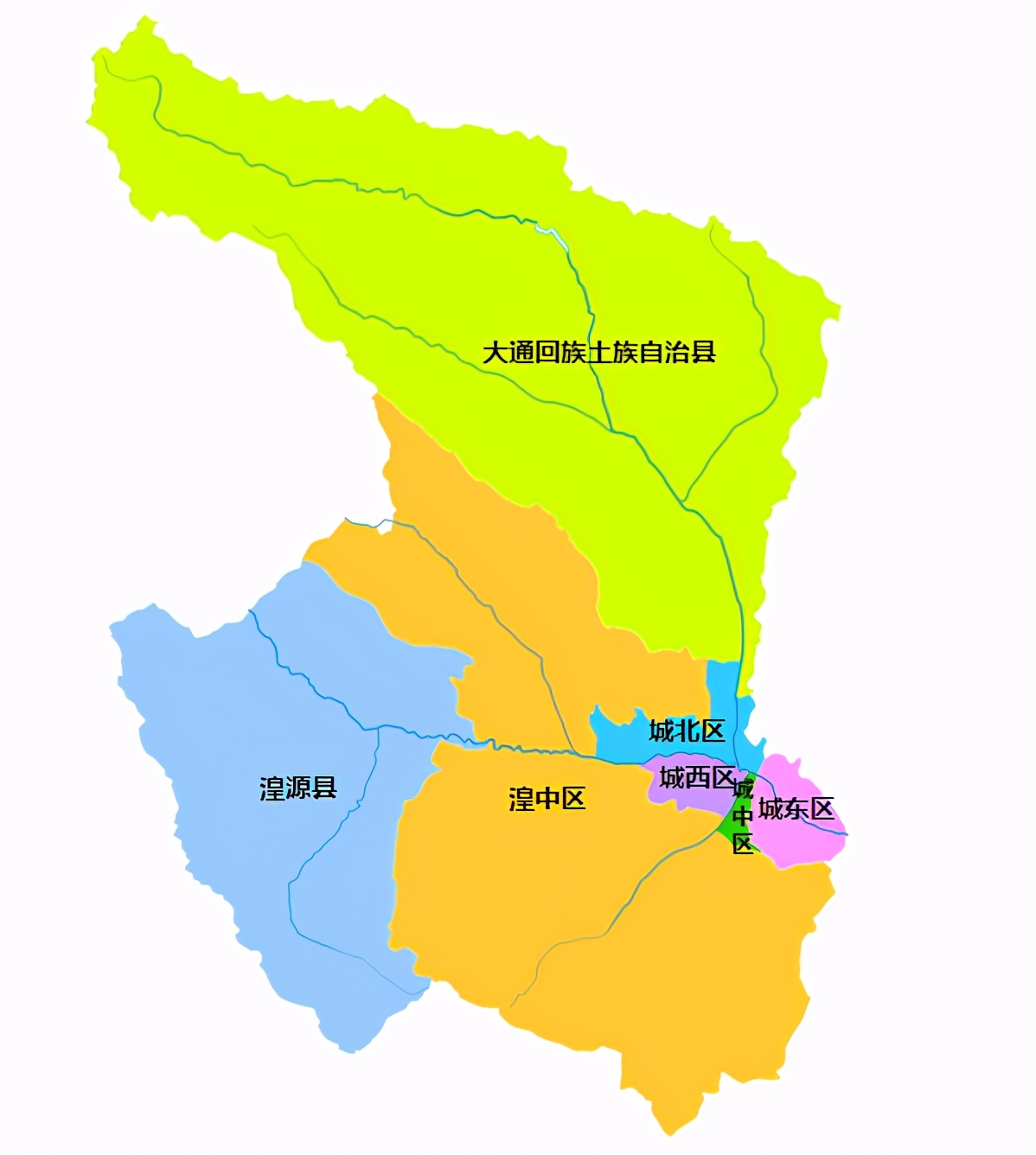全国带“东、西、南、北、中”方位词的城市，看看有你家乡吗？