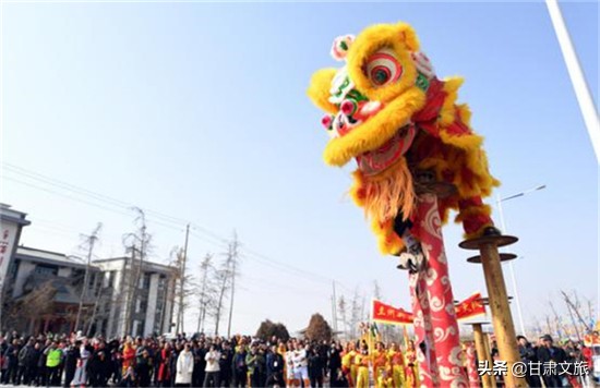 甘肃兰州新区社火表演图片,2019年兰州新区社火大比赛