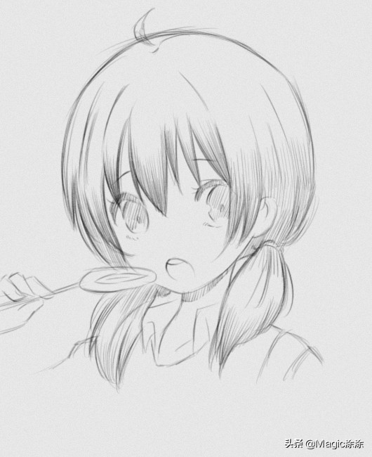 素描动漫人物男生帅气冷酷素描画,漂亮高贵美丽动漫素描公主怎么画
