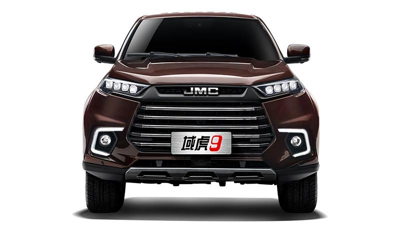 江铃域虎9新款四驱外观,域虎9皮卡2.0自动四驱