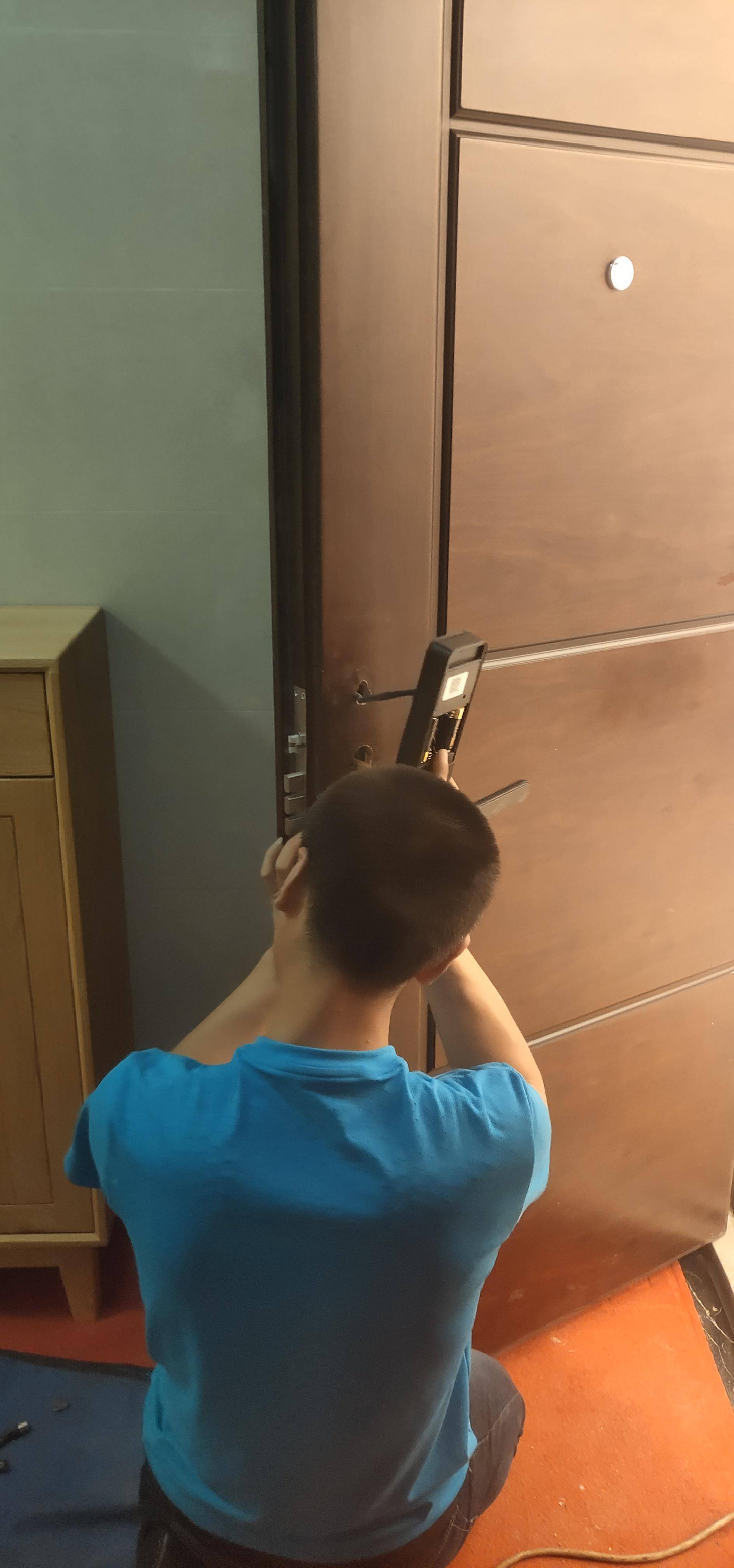 小益智能门锁e206怎么连wifi,小益智能e206t