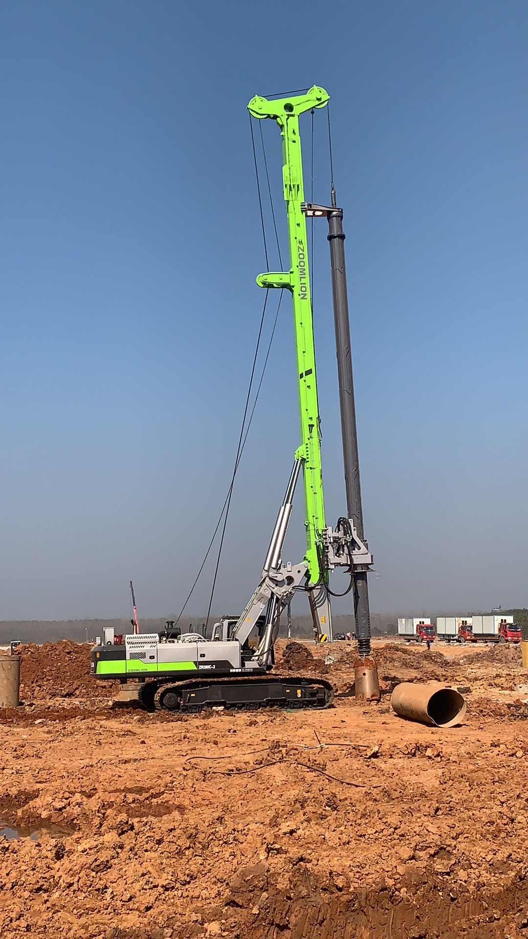 旋转钻机和旋挖钻机,三一445旋挖钻机