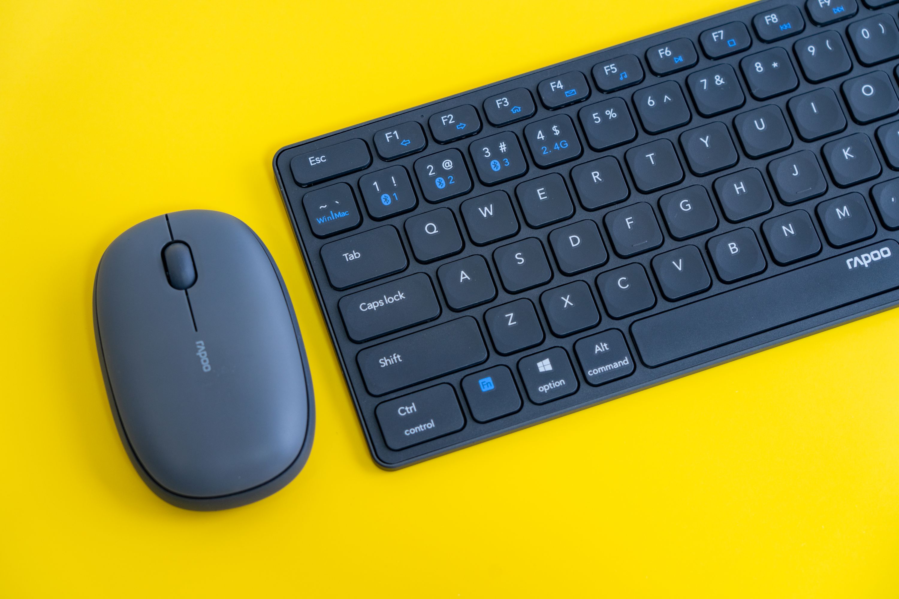 雷柏e9000g多模无线刀锋键盘体验,雷柏无线键鼠套装推荐