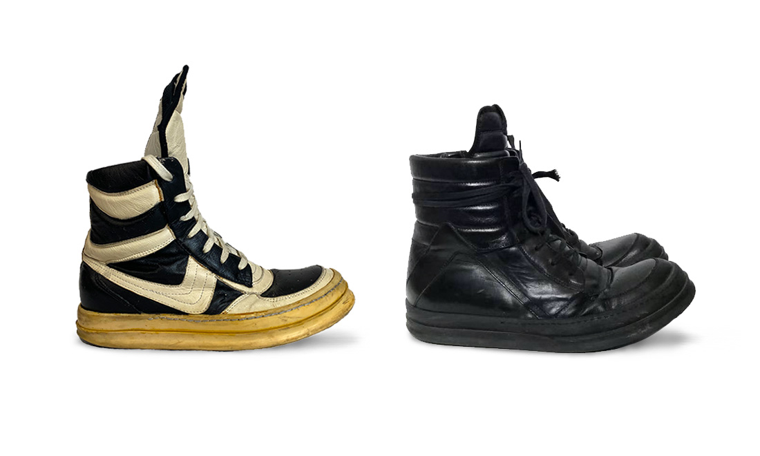 rickowens哪一双鞋底最高,rickowens鞋子鞋底硬吗