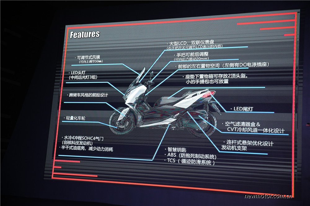 最新款雅马哈xmax300多少钱,23款雅马哈xmax300南通现车