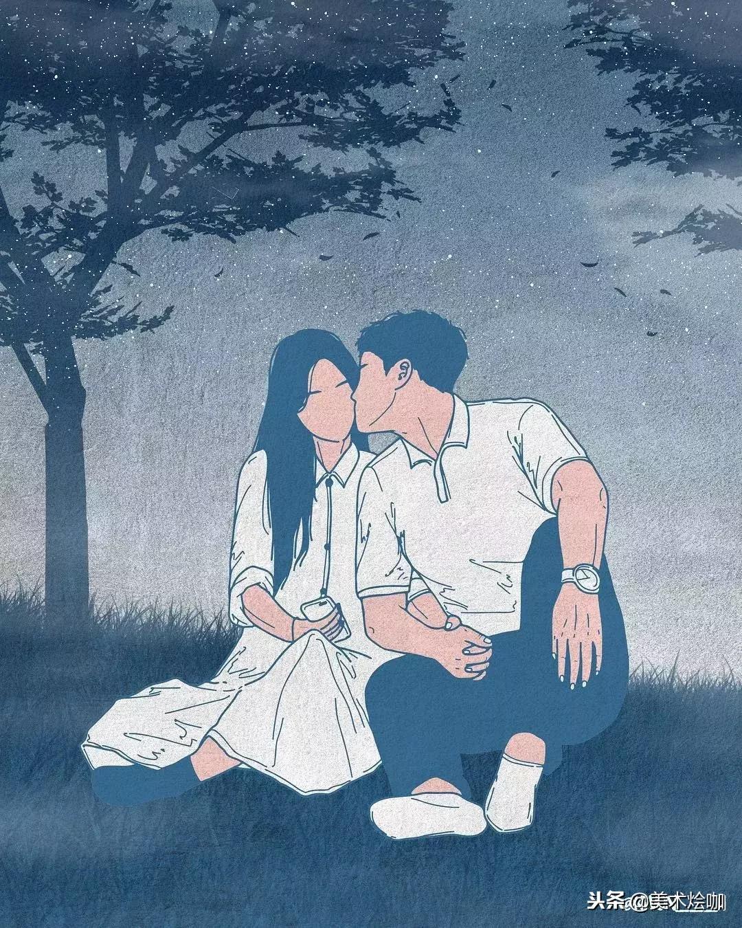 少女心爆棚的唯美插画,软萌插画清新少女心