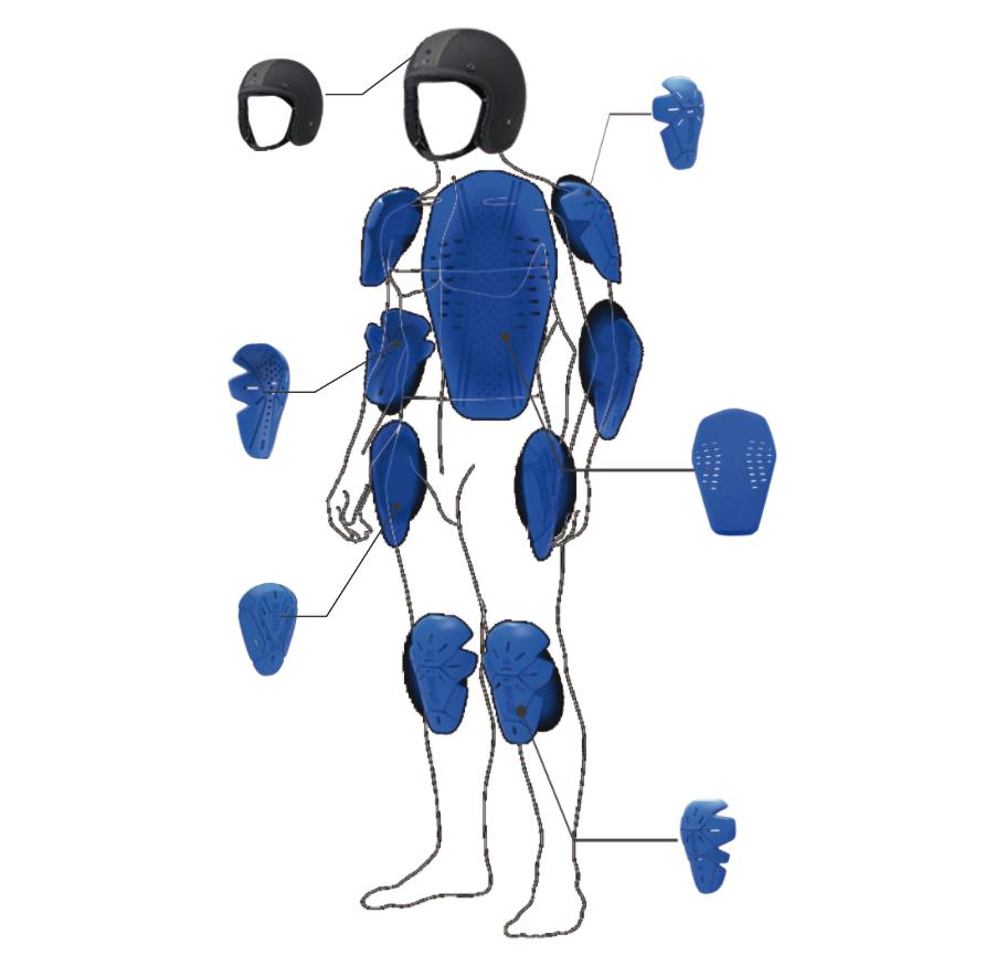 速降很安全？因为有ACF人工软骨仿生高性能护具
