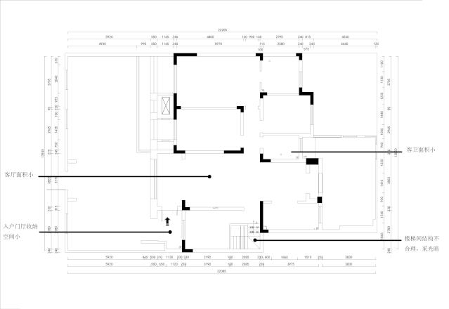 现代风格洋房复式,万科复式109