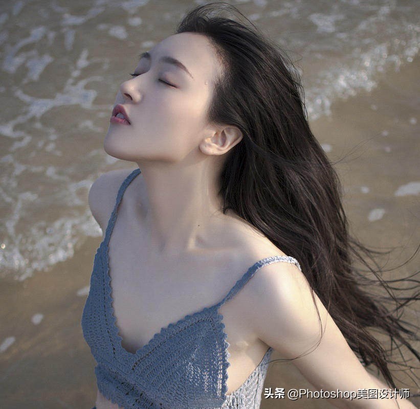 ps如何修图让痘坑皮肤更有质感,日出日落照片ps修图方法