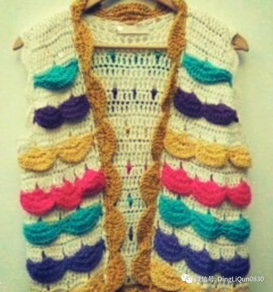 30款漂亮的针织开衫设计,针织祖母格开衫