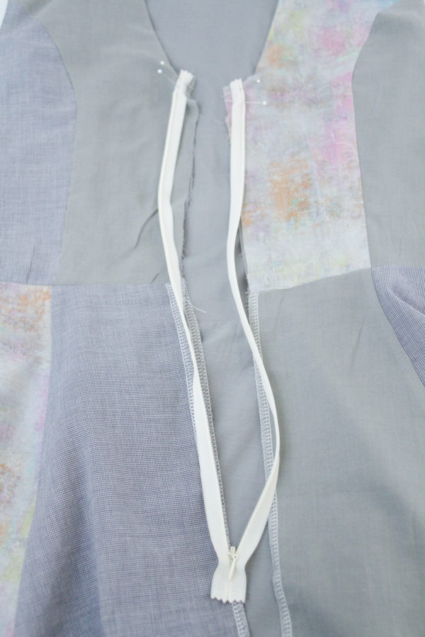 连衣裙隐形拉链,连衣裙隐形拉链怎么缝