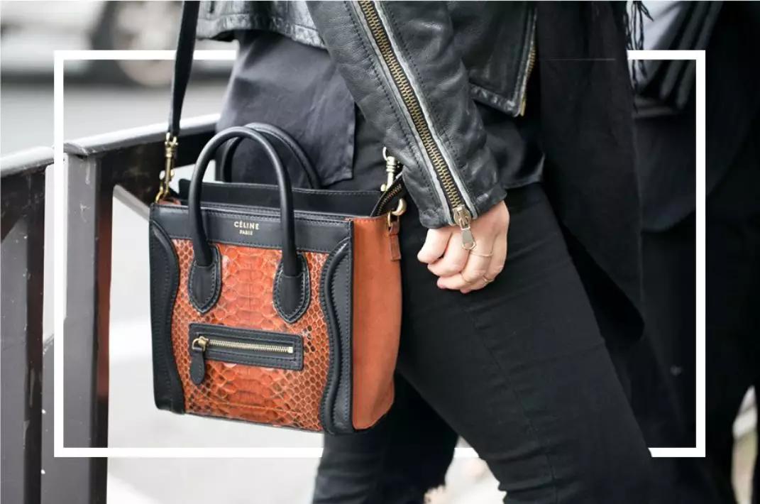 巴黎时装周王菲celine2018,celine王菲同款包