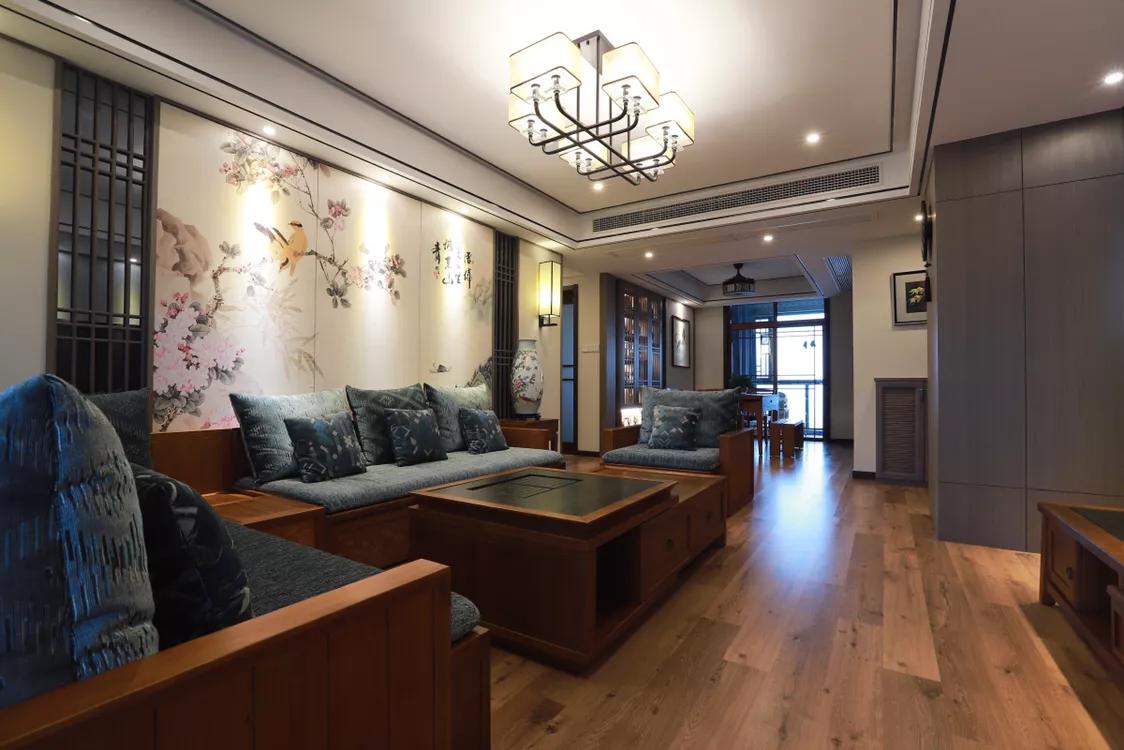 踏雪寻梅-文苑华庭新中式-家秀《乐装》2018年完工实景作品