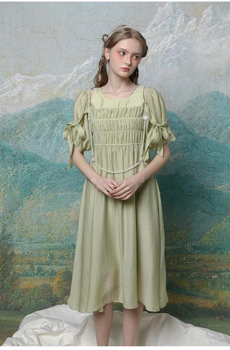 还在穿短袖吗,夏季法式泡泡袖怎么穿