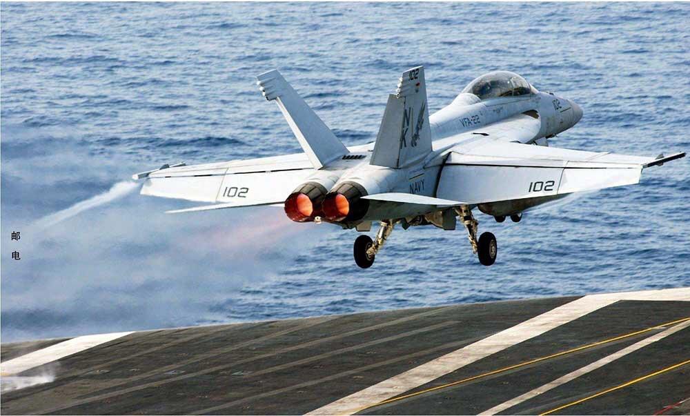 中美战机空中较量视频,中国航母舰载机歼15vsf18