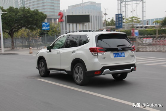 细节改变市场试驾全新森林人2.0i智擎旗航版