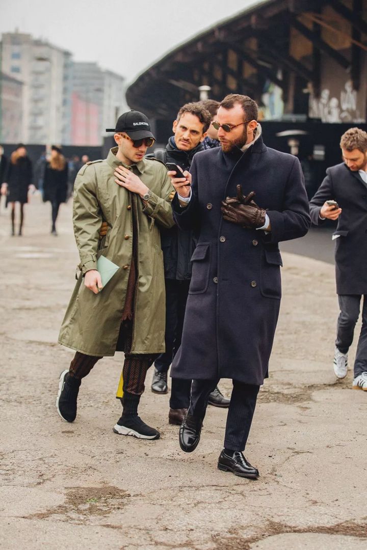 冬季男装搭配男工装裤,男生冬季裤子怎么穿暖和又好看