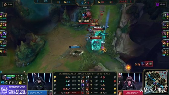 lol德杯比赛视频rng,LOL德杯JDG3-2击败TES
